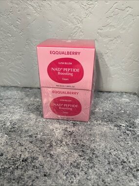 Two pack NAD+ Peptide Boosting Cream - Pink